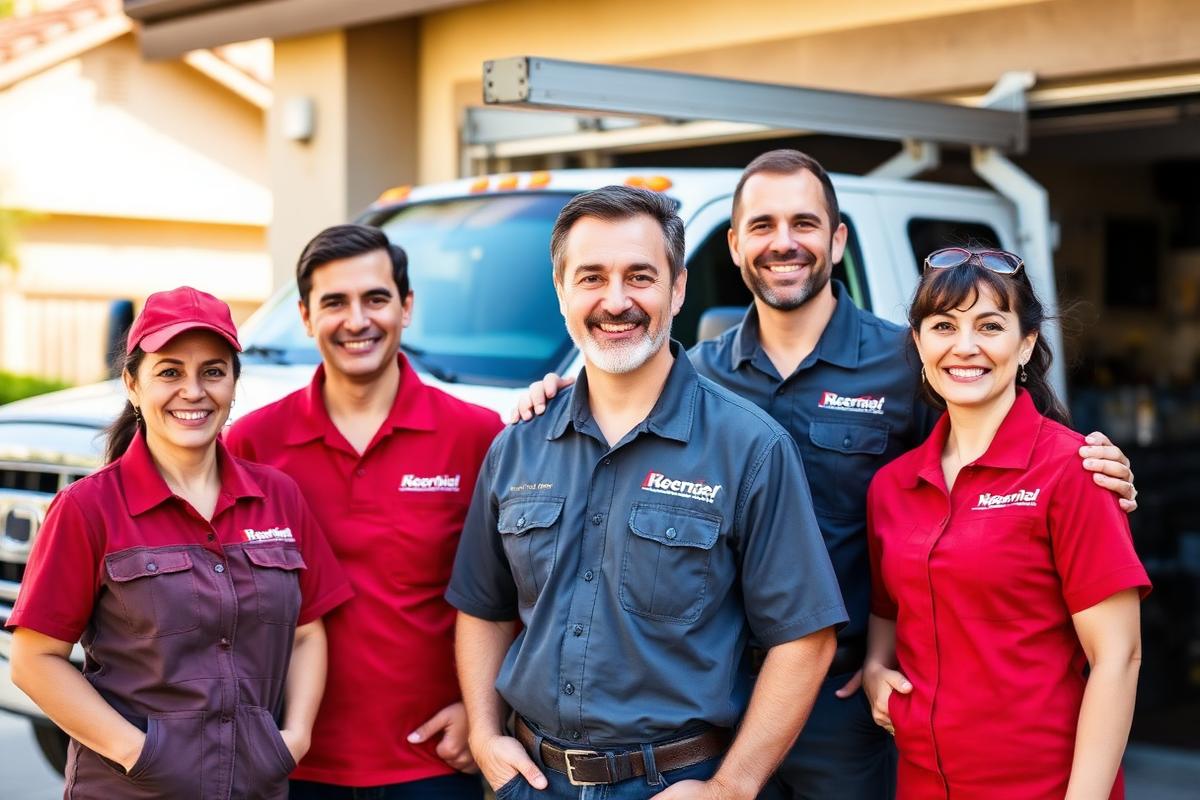 Garage Door Belmont team of professional technicians